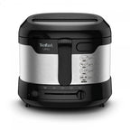 Tefal Uno FF215D Sencillo 1,8 L Independiente 1600 W Freidora Negro, Acero inoxidable