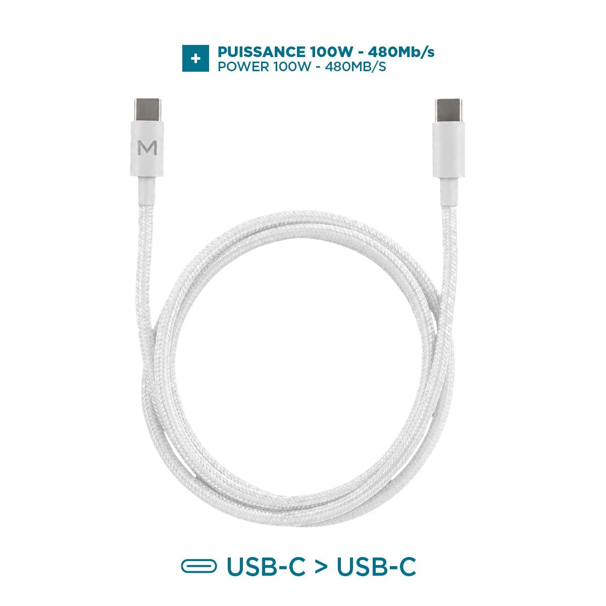 Mobilis Energia Cable - USB C / USB C 020041
