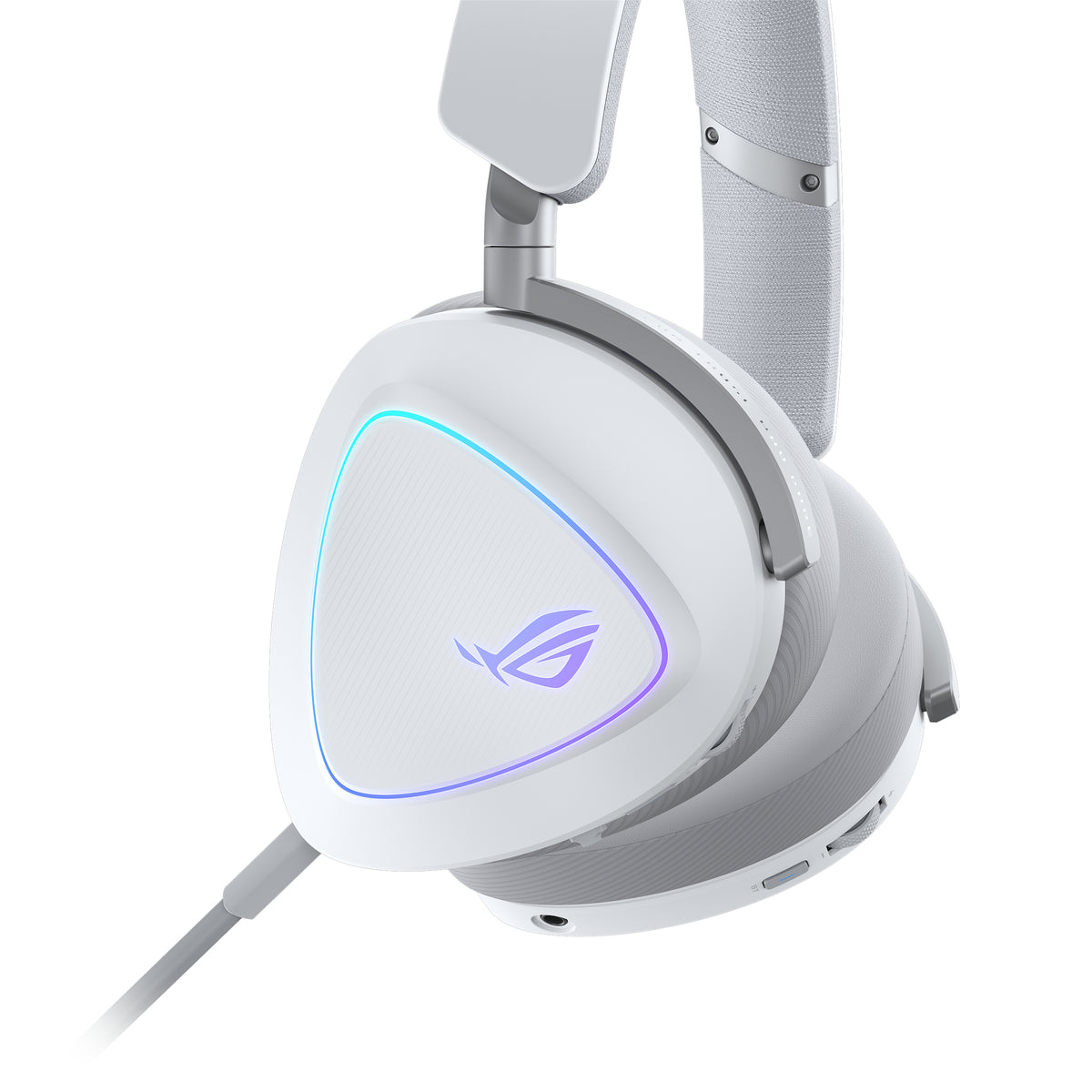 ASUS ROG Delta II Auriculares Inalámbrico y alámbrico Diadema Juego USB Tipo C Bluetooth Blanco (4)