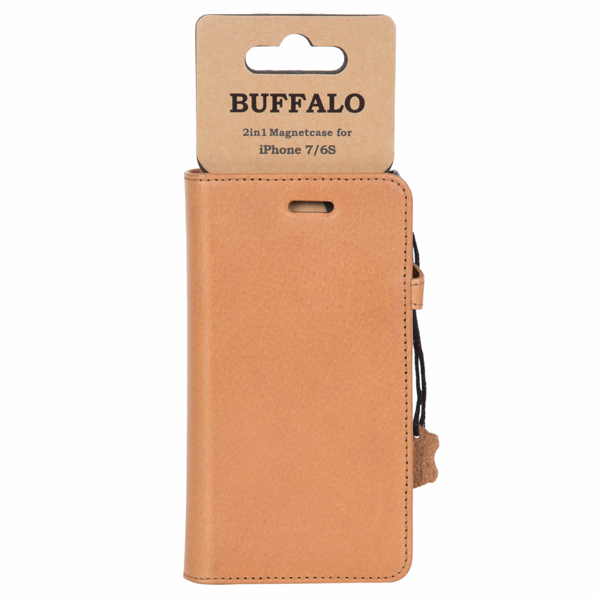 Buffalo 657514 funda para teléfono móvil 11,9 cm (4.7") Libro Color coñac (2)