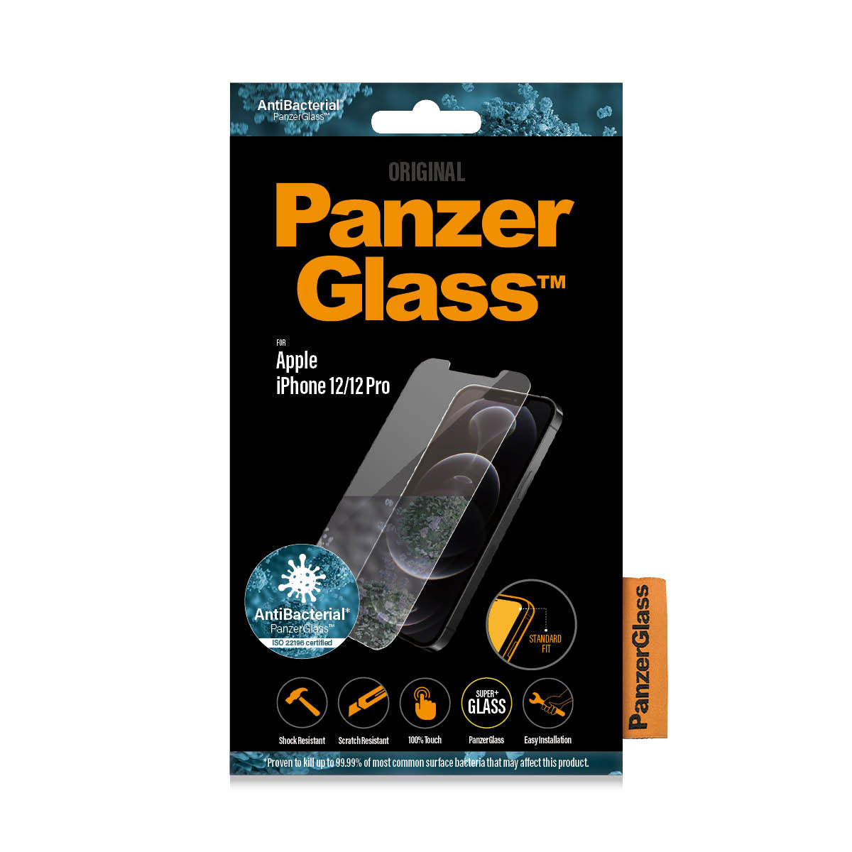 PanzerGlass ® Screen Protector iPhone 12, 12 Pro (2708)