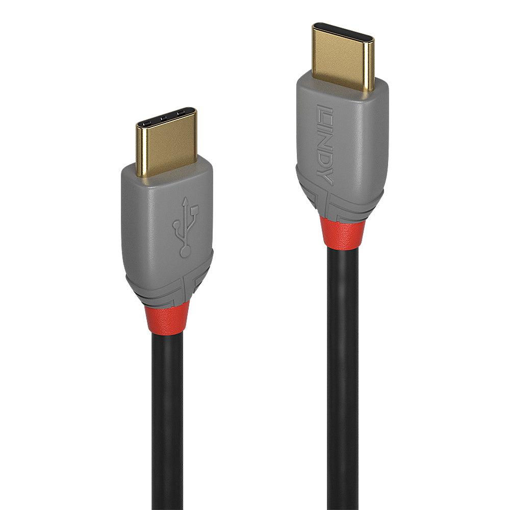 Lindy 36871 cable USB USB 2.0 1 m USB C 0,48 Gbit/s Negro, Gris (2)