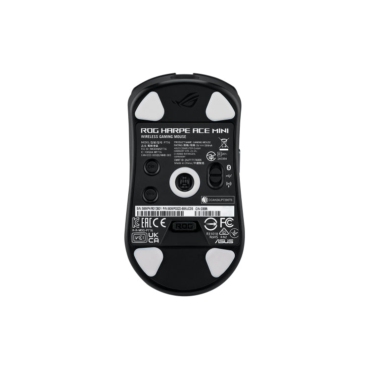 ASUS ROG Harpe Ace Mini ratón Juego Ambidextro RF Wireless + Bluetooth + USB Type-C Óptico 42000 DPI (3)