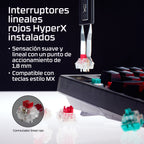 HyperX Origins 2 1800 teclado Juego USB Negro (8)