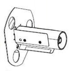 Eje de suministro Zebra P1083320-114 para núcleos de 40mm (4)