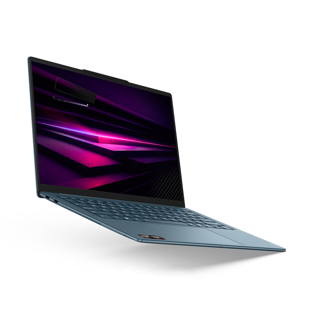 Lenovo Yoga Slim 7 14AGP11 Copilot+ PC AMD Ryzen AI 5 430 Portátil 35,6 cm (14") WUXGA 16 GB LPDDR5x-SDRAM 512 GB SSD Wi-Fi 7 (802.11be) Windows 11 Home Verde azulado Alemán (7)