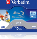 Blu-ray Verbatim BD-R 25GB 6x JC 10 uds.
