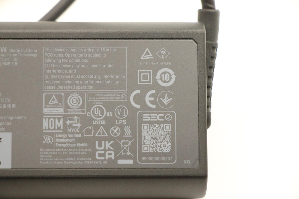 65W AC Adapter USB Type-C includes power cable