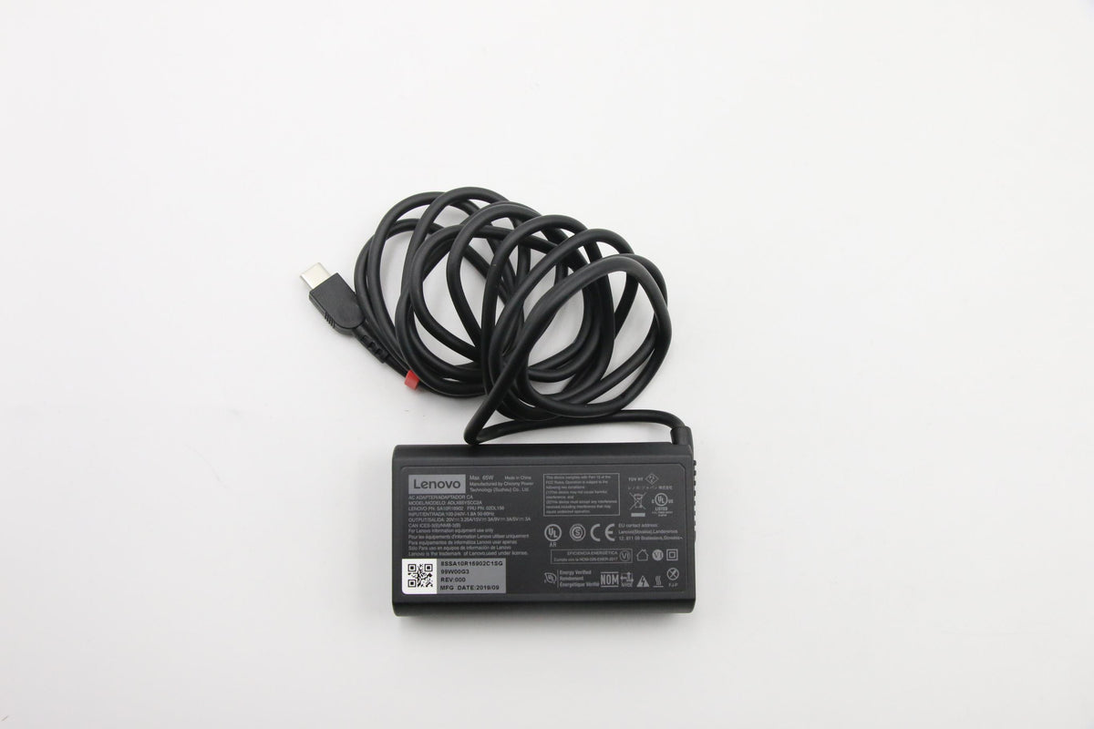 65W AC Adapter USB Type-C includes power cable