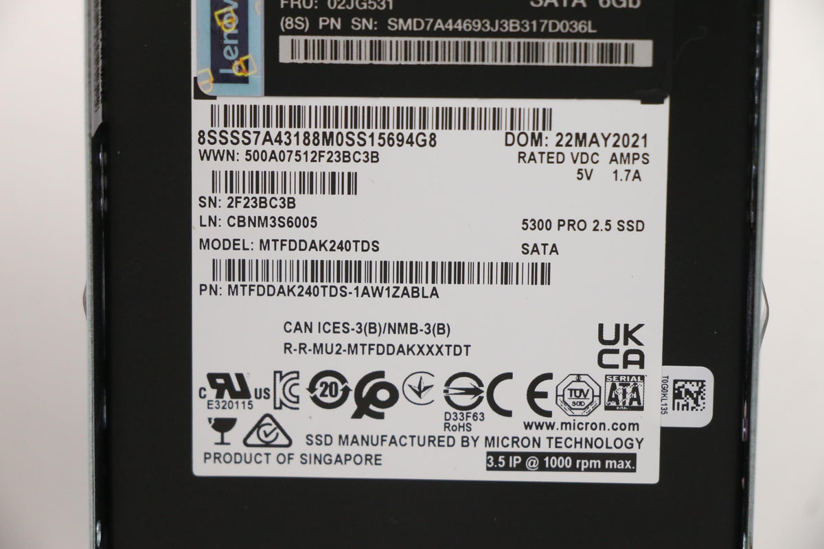 ThinkSystem SFF 5300 240GB