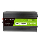 verde Cell Przetwornica napicia PowerInverter LCD 24 V 3000W/60000W Przetwornica