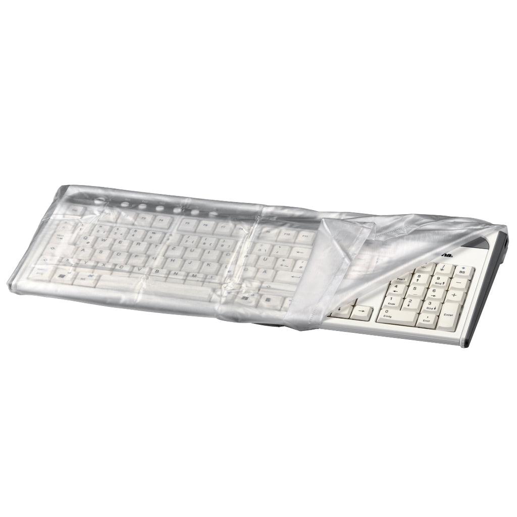 Hama 00113818 protector contra el polvo Funda antipolvo para teclado Transparente
