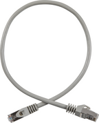 Cable patch cat.5e,SF/UTP,RJ45,1m, gris (2)