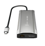 j5create JCD397 Alámbrico USB 3.2 Gen 1 (3.1 Gen 1) Type-C Gris
