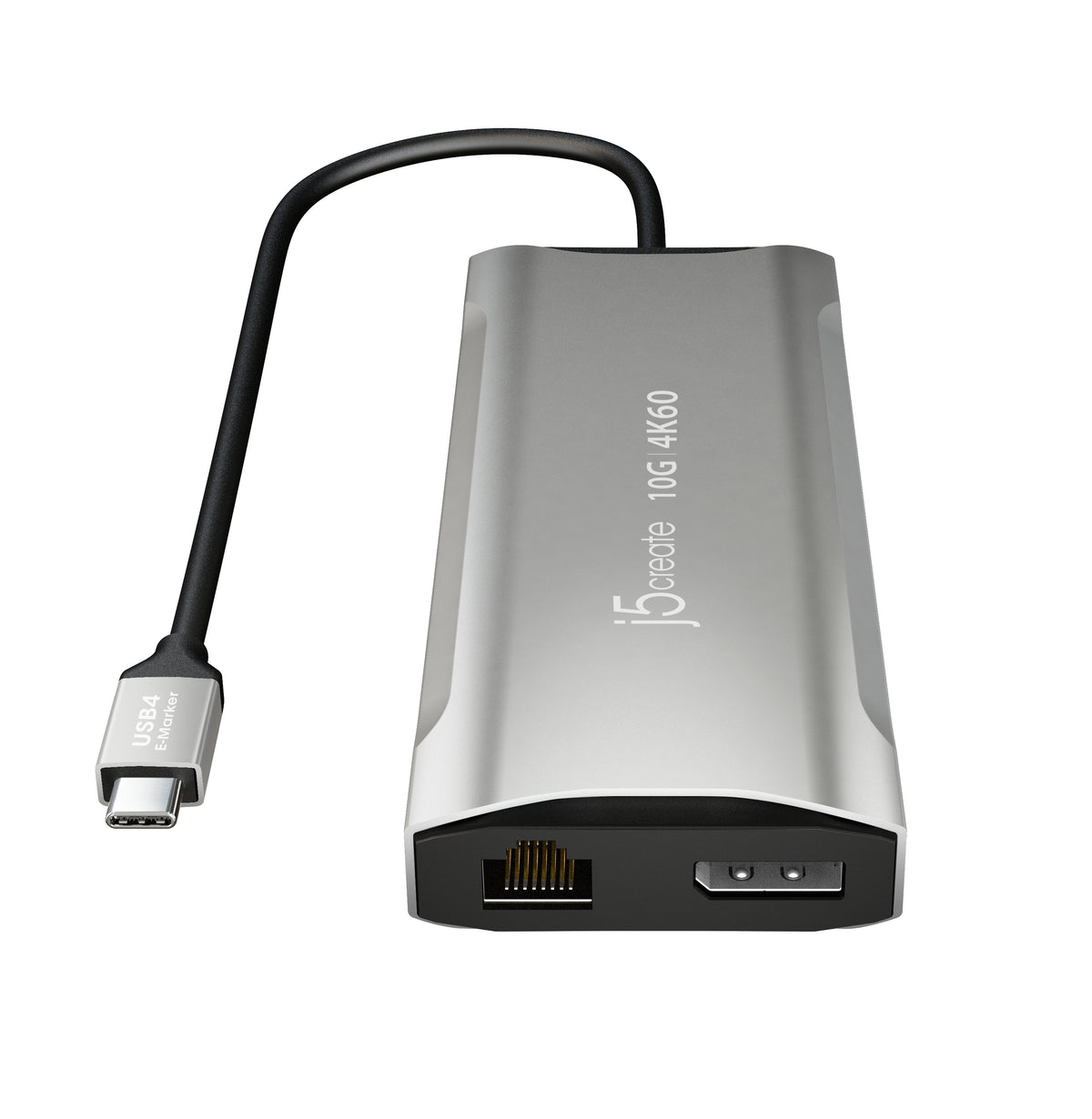 j5create JCD397 Alámbrico USB 3.2 Gen 1 (3.1 Gen 1) Type-C Gris