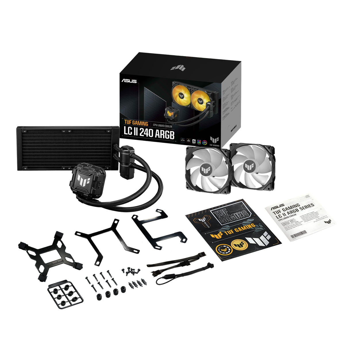 ASUS TUF GAMING LC II 240 ARGB Procesador Sistema de refrigeración líquida todo en uno 12 cm Negro (7)