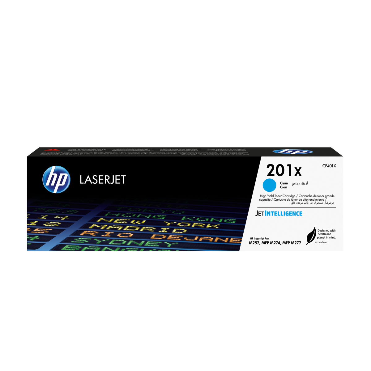 HP 201X High Yield Cyan Original LaserJet Toner Cartridge cartucho de tóner 1 pieza(s) (2)