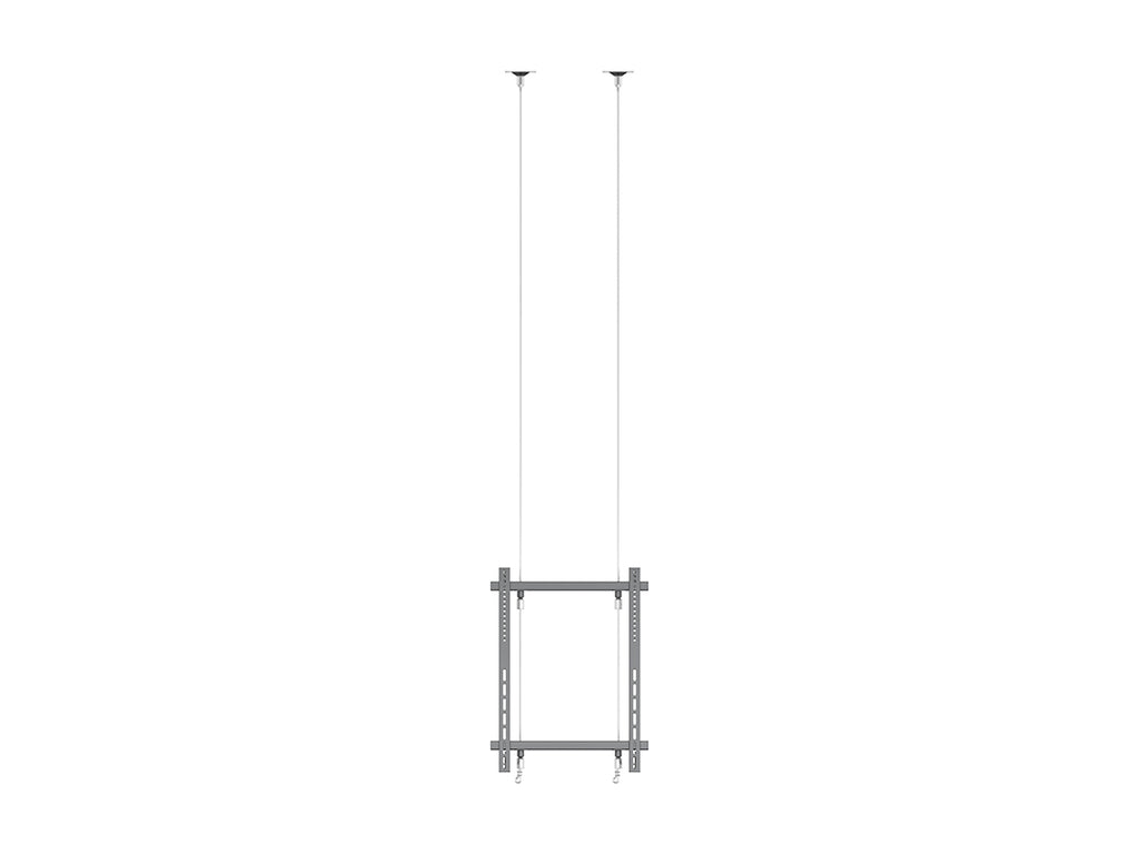 Multibrackets 9949 soporte para pantalla de señalización 165,1 cm (65") Negro (3)
