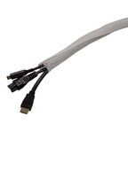 Microconnect Self-wrap cable sleeve Diameter:ø18mm Roll length:50m, white Blanco (2)