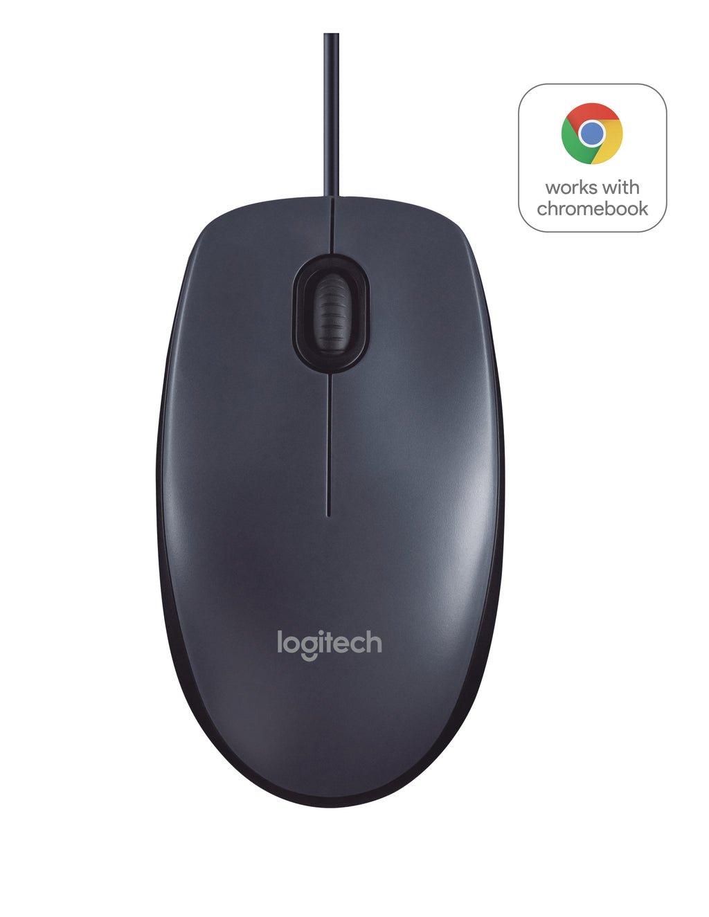 Logitech B100 ratón Oficina Ambidextro USB tipo A Óptico 800 DPI (2)