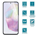 Mobilis Protector de pantalla anti-choque IK06 - transparente para Galaxy A37