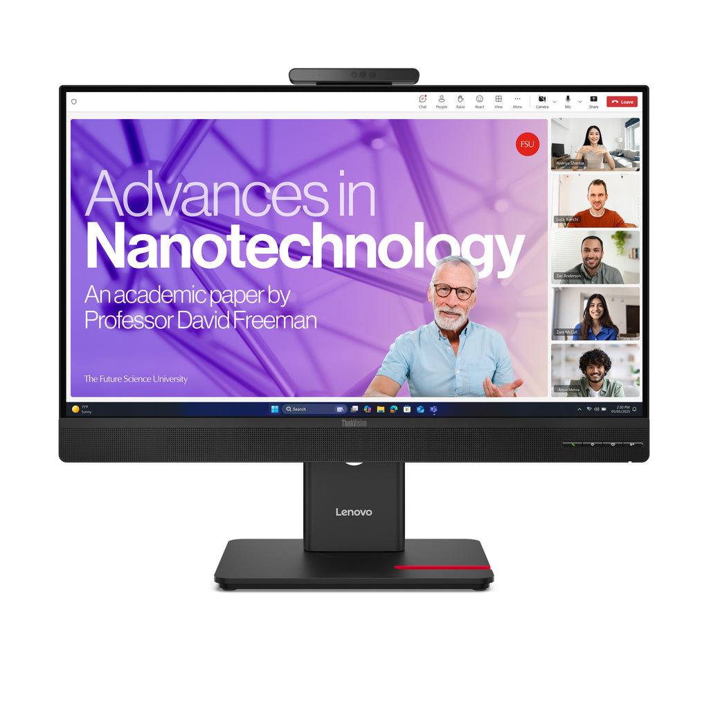 Lenovo ThinkVision T27QD-4v pantalla para PC 68,6 cm (27") 2560 x 1440 Pixeles Quad HD LCD Negro (2)
