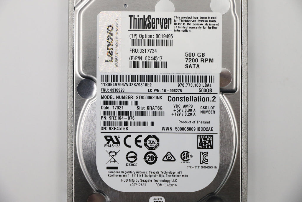 HS 500GB SATA 7200