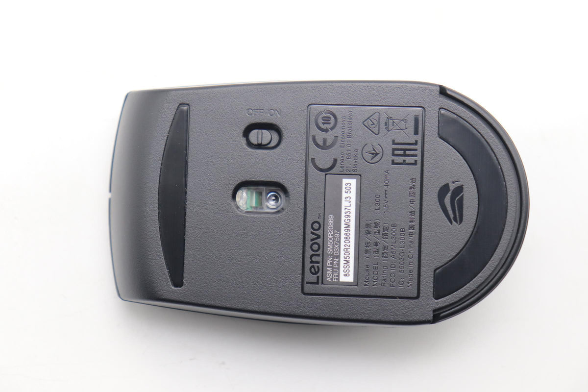 Compact wireless mouse with