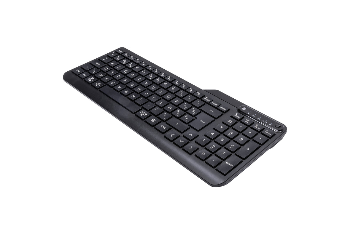 HP 460 Multi-Device Bluetooth Keyboard teclado Hogar AZERTY Belga Negro (3)