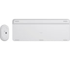 Logitech 920-009201 teclado Ratón incluido Universal RF inalámbrico QWERTY Nórdico Blanco (5)