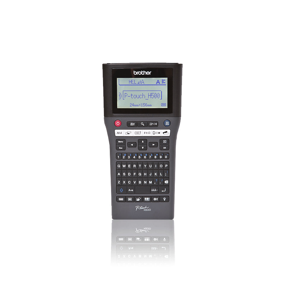 Brother PT-H500 impresora de etiquetas 180 x 180 DPI 30 mm/s Alámbrico TZe QWERTY (2)