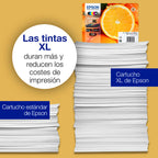 Epson Oranges C13T33444012 cartucho de tinta 1 pieza(s) Original Rendimiento estándar Amarillo (4)