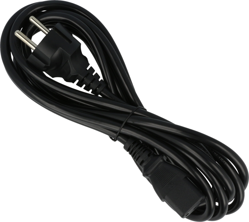 Cable alim. conector m. - C13 3m negro (2)