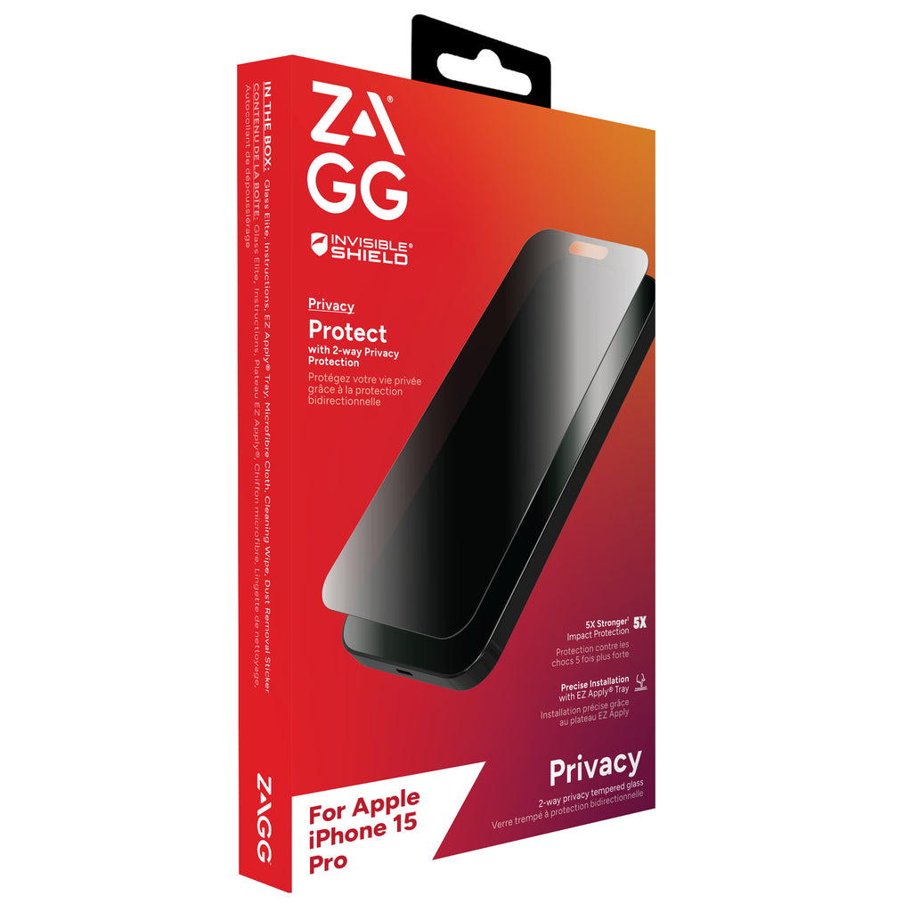 ZAGG Glass Elite Privacy Protector de pantalla Apple 1 pieza(s) (4)