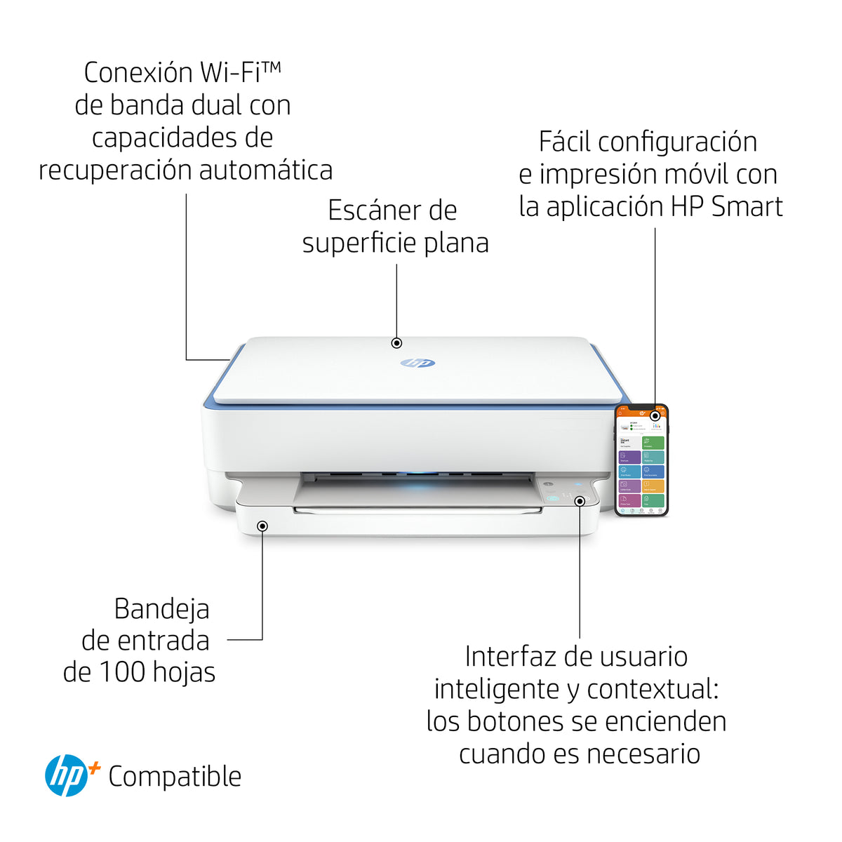 HP ENVY 6010e AiO Printer Inyección de tinta térmica A4 4800 x 1200 DPI 10 ppm (5)