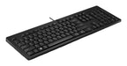 HP 125 USB Wired Keyboard teclado Negro (3)