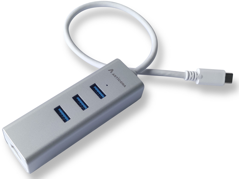 USB Hub 3.0 t. C 3-Port + RJ45 ARTICONA (3)