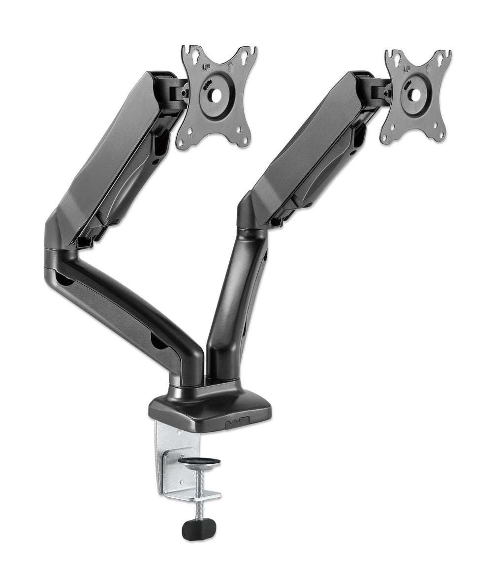 Manhattan 462501 soporte para monitor 81,3 cm (32") Escritorio Negro (2)