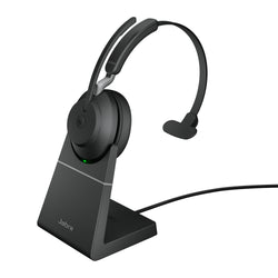 Jabra Evolve2 65 Auriculares Inalámbrico Diadema Oficina/Centro de llamadas USB tipo A Bluetooth Base de carga Negro