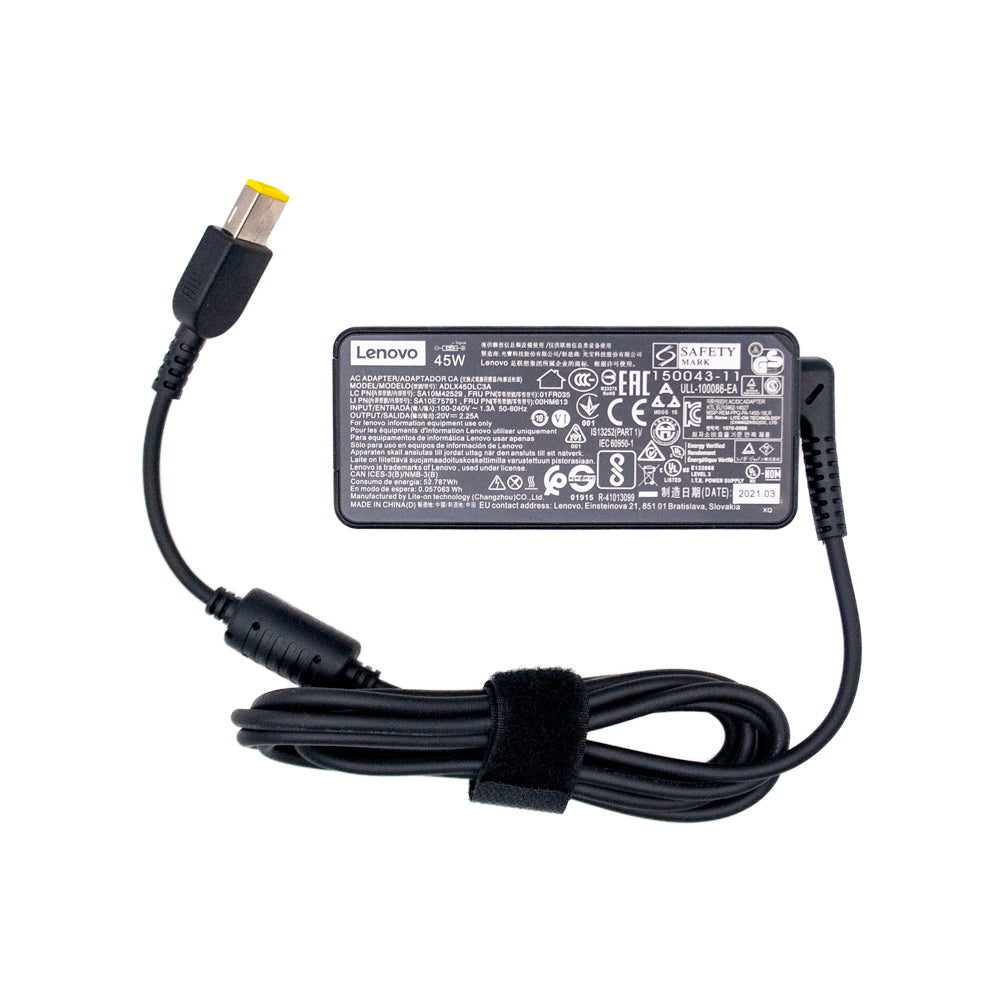 Adaptador de CA Lenovo 0B47036 45W Slim Tip - sin cable