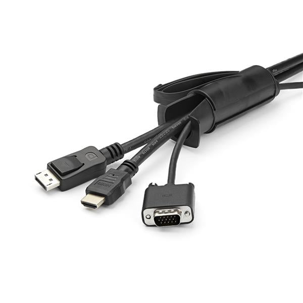 StarTech.com CMSCOILED4 organizador de cables Pasacables Negro 1 pieza(s) (3)