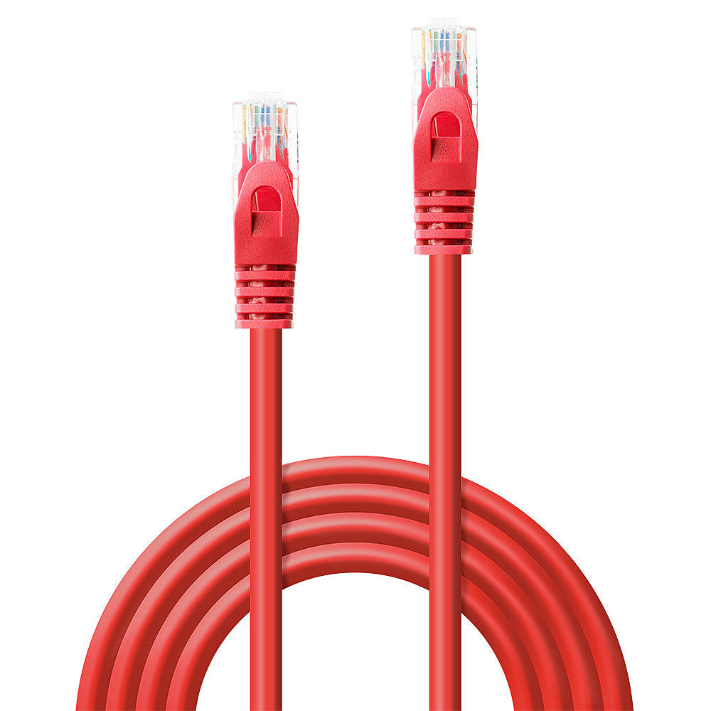 Lindy 48186 cable de red Rojo 7,5 m Cat6 U/UTP (UTP) (4)