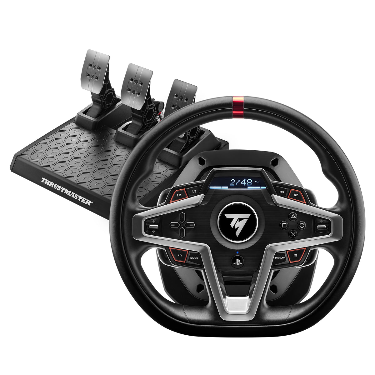 Thrustmaster T248 Negro USB Volante + Pedales PC, PlayStation 4, PlayStation 5