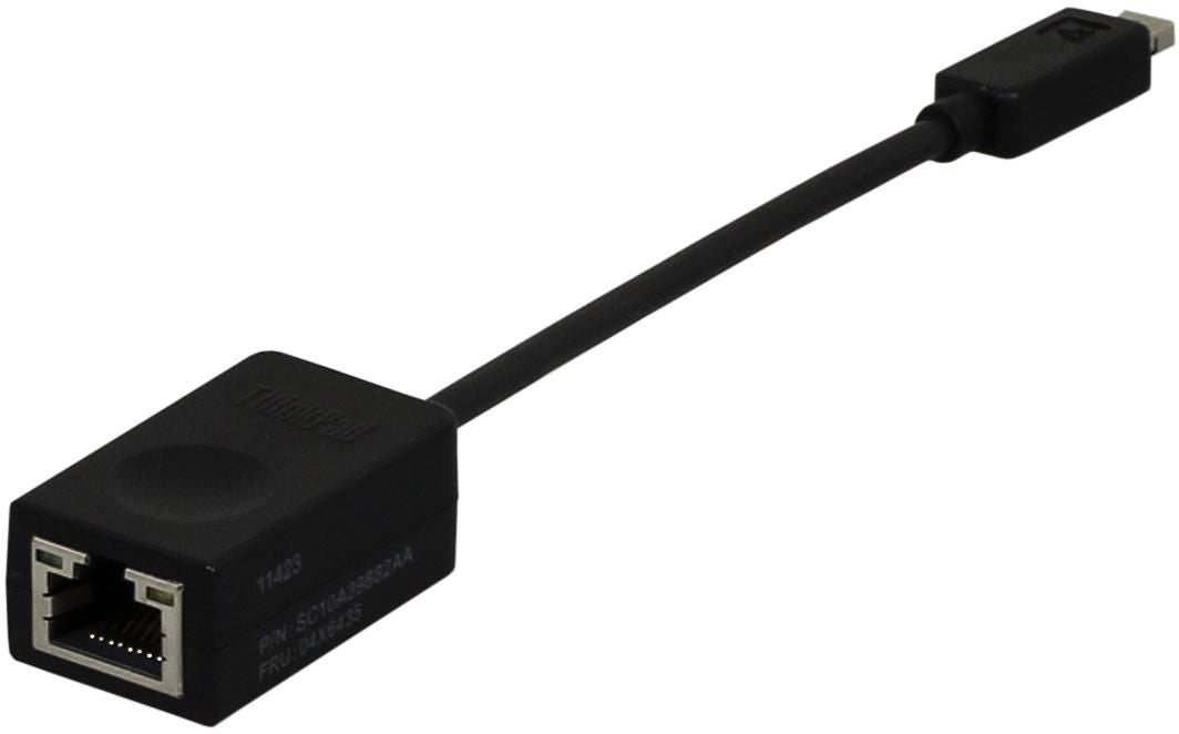 Lenovo 04X6435 cambiador de género para cable RJ45 Negro
