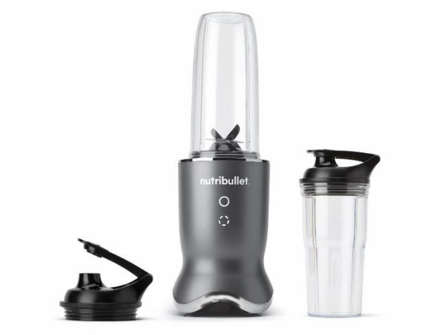 NutriBullet NB1206DGCC 0,9 L Batidora de vaso 1200 W Negro, Transparente