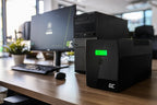 Green Cell UPS05 alimentation d'énergie non interruptible Interactivité de ligne 3 kVA 1200 W 5 sortie(s) CA (3)