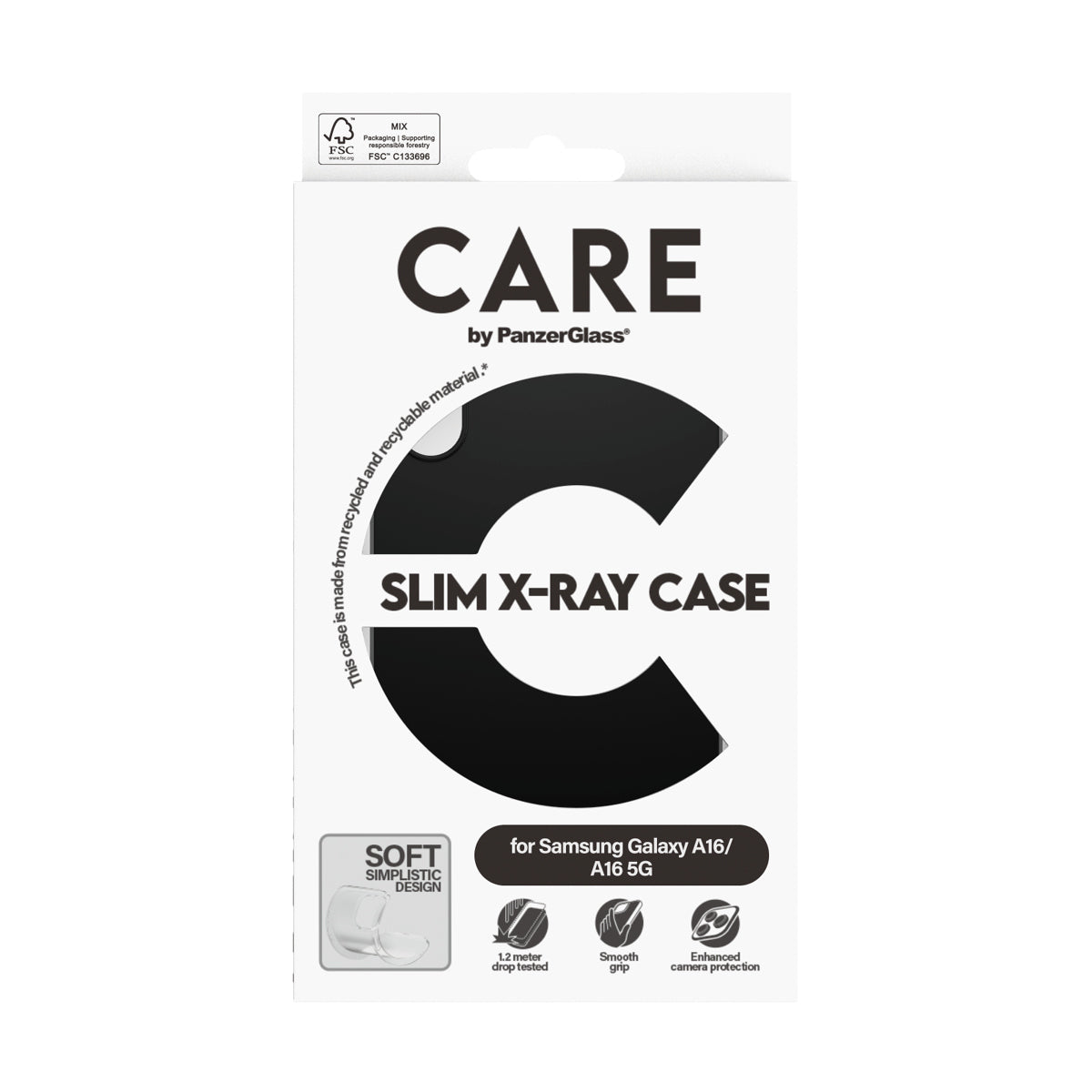 PanzerGlass CARE™ by ® Case Black Samsung Galaxy A16 4G