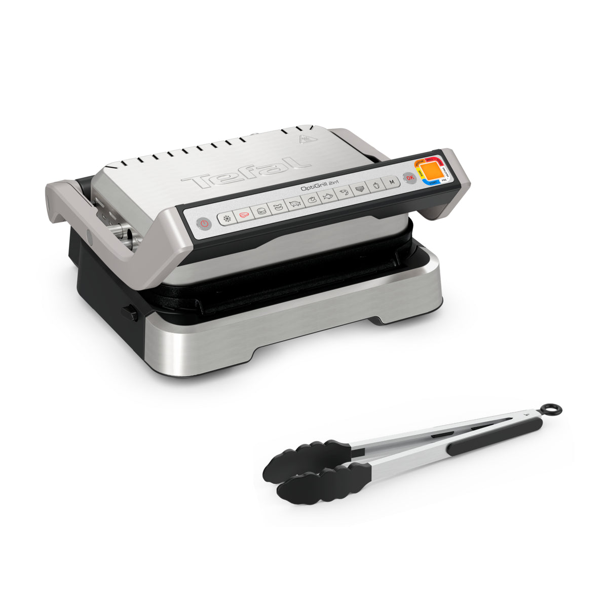 Tefal OptiGrill 2in1 GC773D10 parrilla eléctrica de contacto