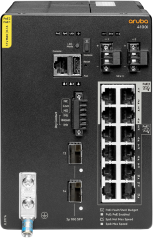 HPE Switch HPE Aruba 4100i 24G PoE JL818A#ABB (7)