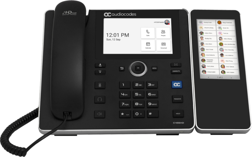 Teléfono AudioCodes C455HD Teams PoE (3)